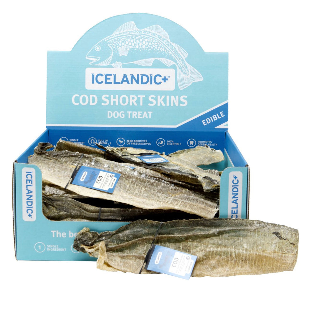 Icelandic Cod Short Skins, 1 pc