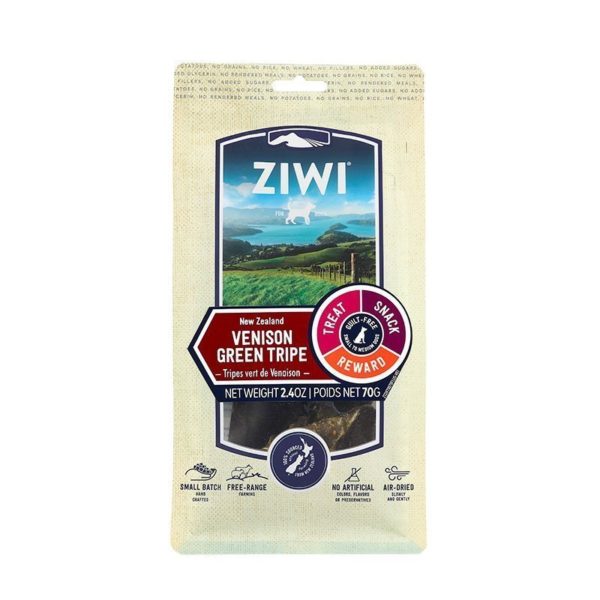 Ziwi Venison Green Tripe Dog Treats, 2.4-oz bag